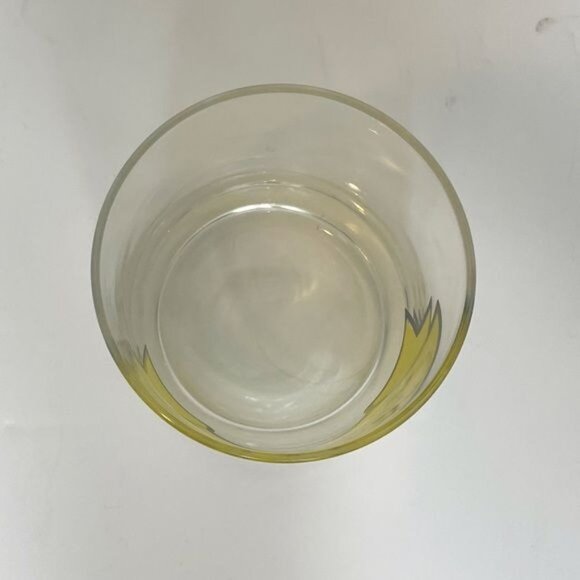 Try-Y-Y It Youll Like It Vintage Yellow Bar Glass Tumbler 80s Collectible - Picture 6 of 6